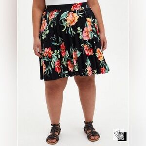 Mini Jersey Skater Skirt Super Soft 1X